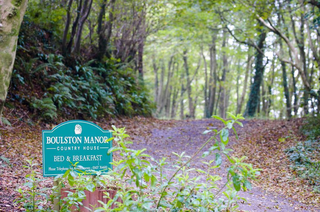 Гостевой дом Boulston Manor Хаверфордуэст Экстерьер фото